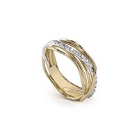 Ring Rubinia Woman in Gold Diamante AN327GBBT